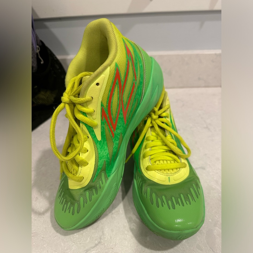 2022 LaMelo Nickelodeon x MB.02 Jr 'Slime Basketball Sneakers